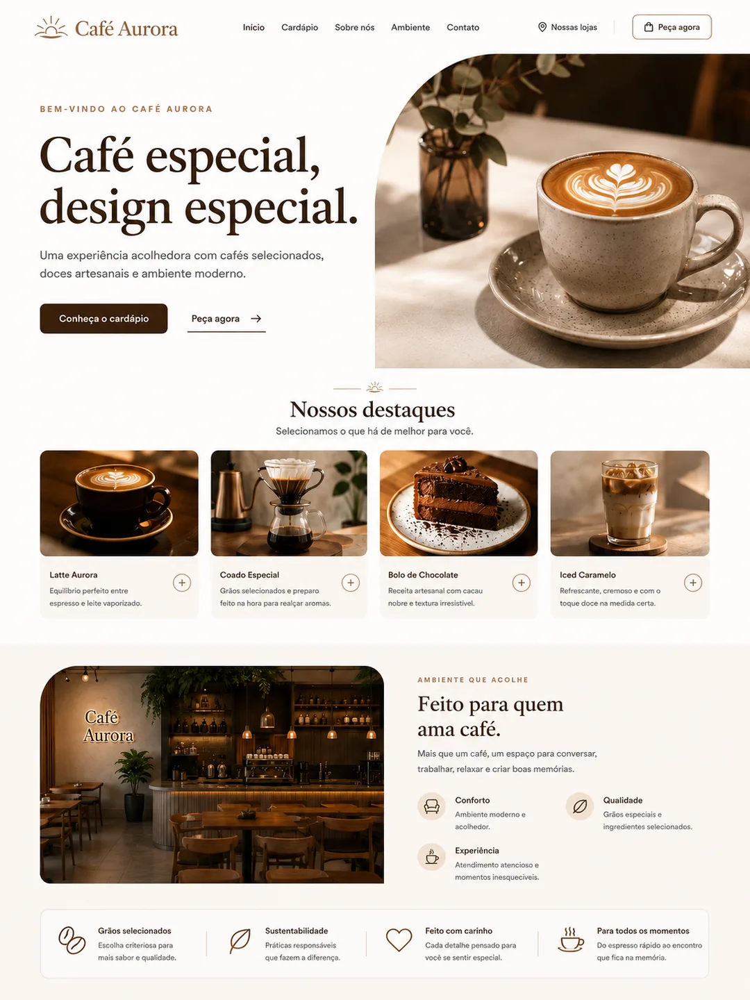 Site depois — versão profissional